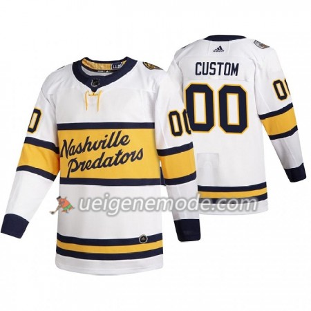 Herren Eishockey Nashville Predators Trikot Custom Adidas 2020 Winter Classic Authentic